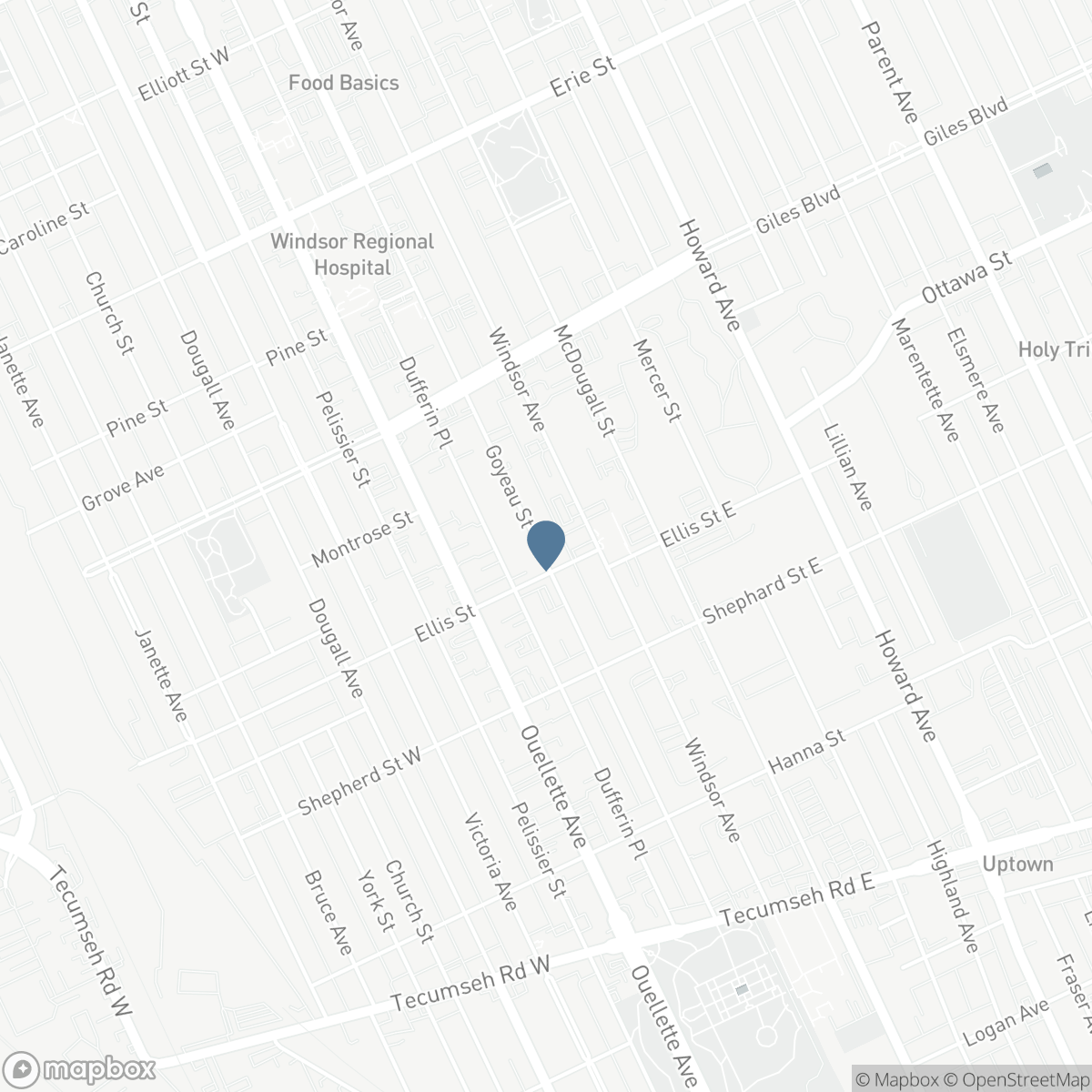 1388-90 GOYEAU STREET, Windsor, Ontario N8X 3L1